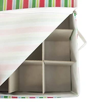 DII® Ornament Holiday Stripe Small Storage
