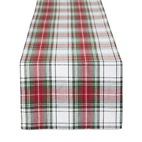 DII® 72" Christmas Plaid Table Runner