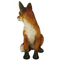 Design Toscano 14" Woodie the Woodland Fox Garden Statue