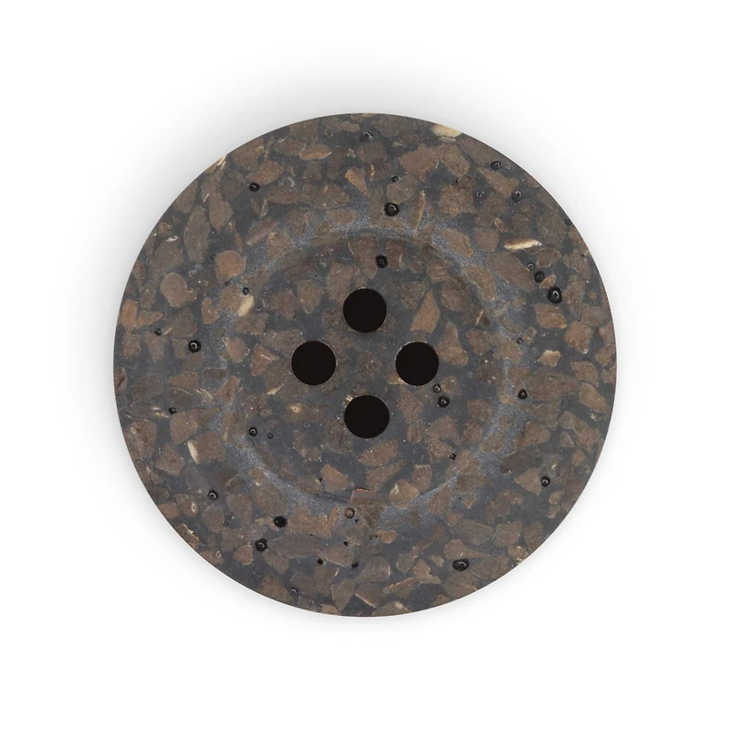 Dritz® 28mm Dark Brown Recycled Coconut Round Buttons, 3ct.