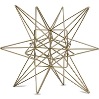 8.5" Gold Metal Star Figurine