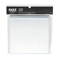 6" Square Mirrors, 5ct. by Make Market®