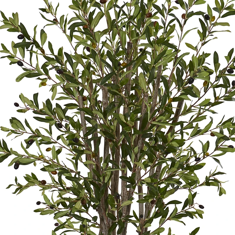 6ft. Olive Tree In White Tower Planter