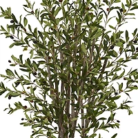 6ft. Olive Tree In White Tower Planter