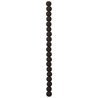 9 Pack: Black Glass Round Beads, 10mm by Bead Landing™