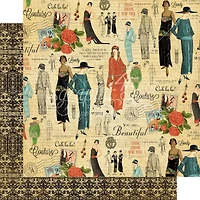 Graphic 45 Deluxe Collector's Edition Pack 12" x 12", Couture