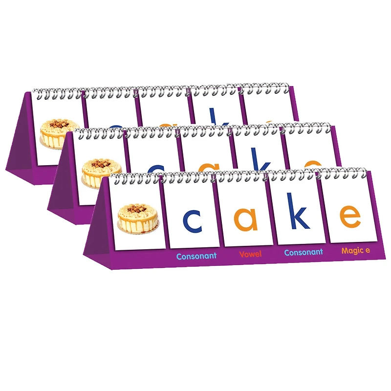Junior Learning® Magic E Flips Double-Sided Flip Stands, 3ct.