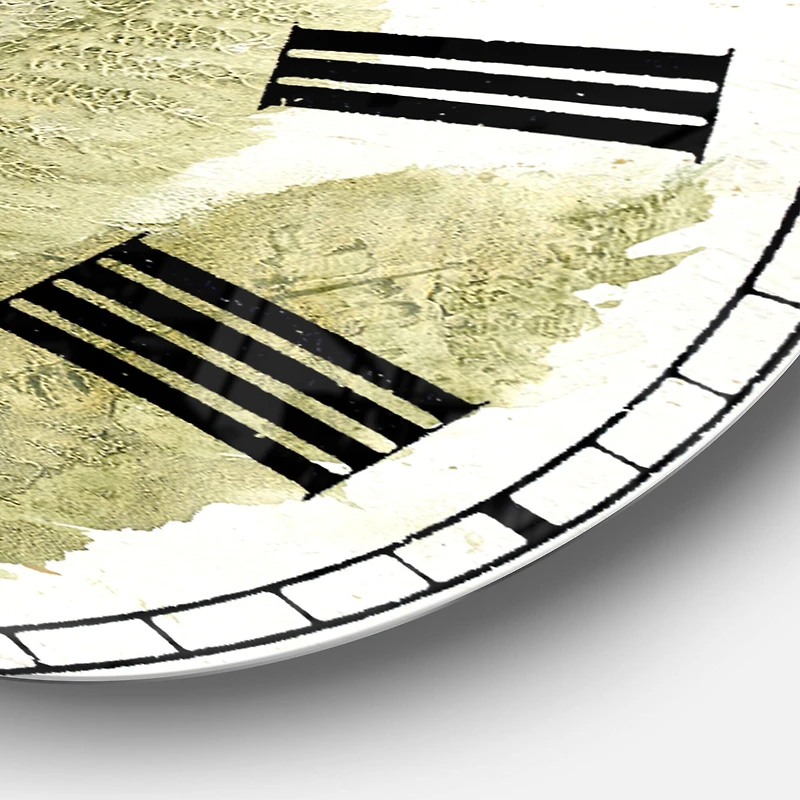 Designart 'Simple Forest I Farmhouse Wall Clock