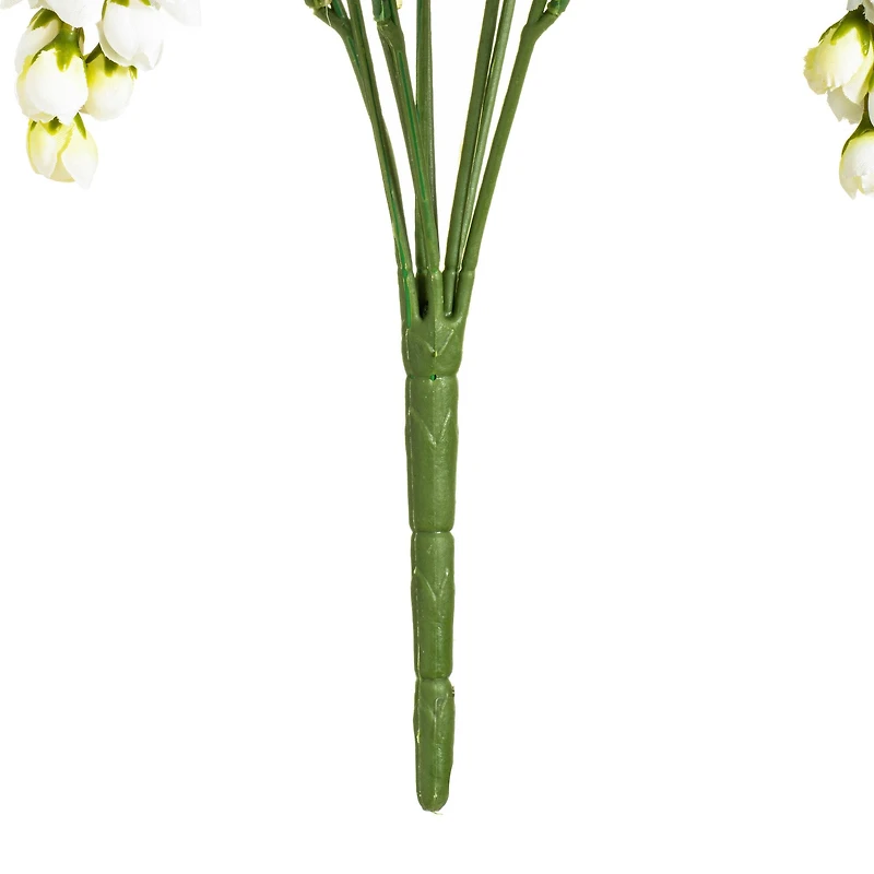 Artificial White Wisteria Bush