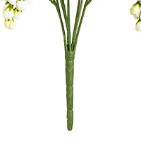 Artificial White Wisteria Bush