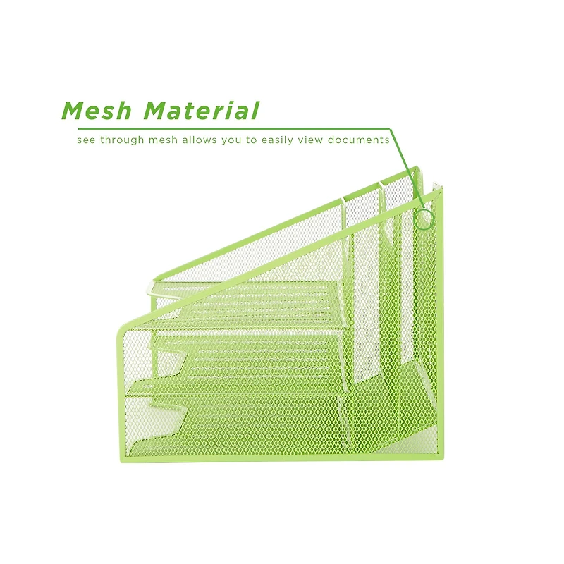 Mind Reader 5-Compartment Desk Organizer