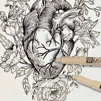 6 Packs: 6 ct. (36 total) Pigma® Micron™ Black Fine Line Pen Set