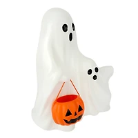 24" Lighted Ghost & Pumpkin Blow Mold by Ashland®