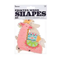 Darice® Llama Printed Wood Shapes