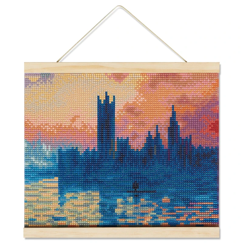 Houses of Parliament with Frame Diamond Art Kit by Make Market®
