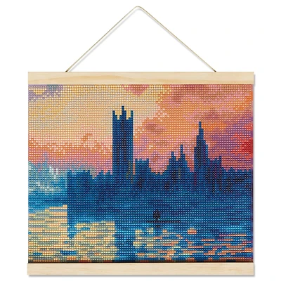 Houses of Parliament with Frame Diamond Art Kit by Make Market®