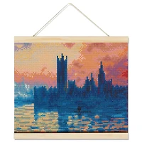 Houses of Parliament with Frame Diamond Art Kit by Make Market®