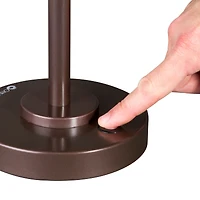 OttLite Wellness Series 22" Bronze Restore LED Desk Lamp