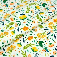 SINGER Beautiful Fall Garden Cotton Fabric Bundle