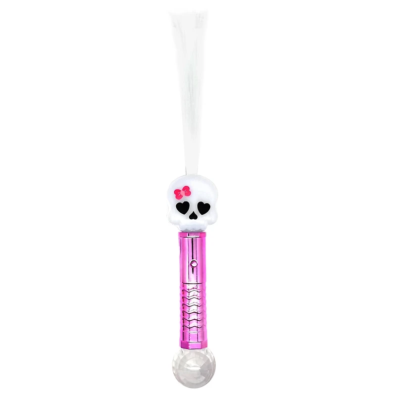 Skull Light-Up Fiber Wand