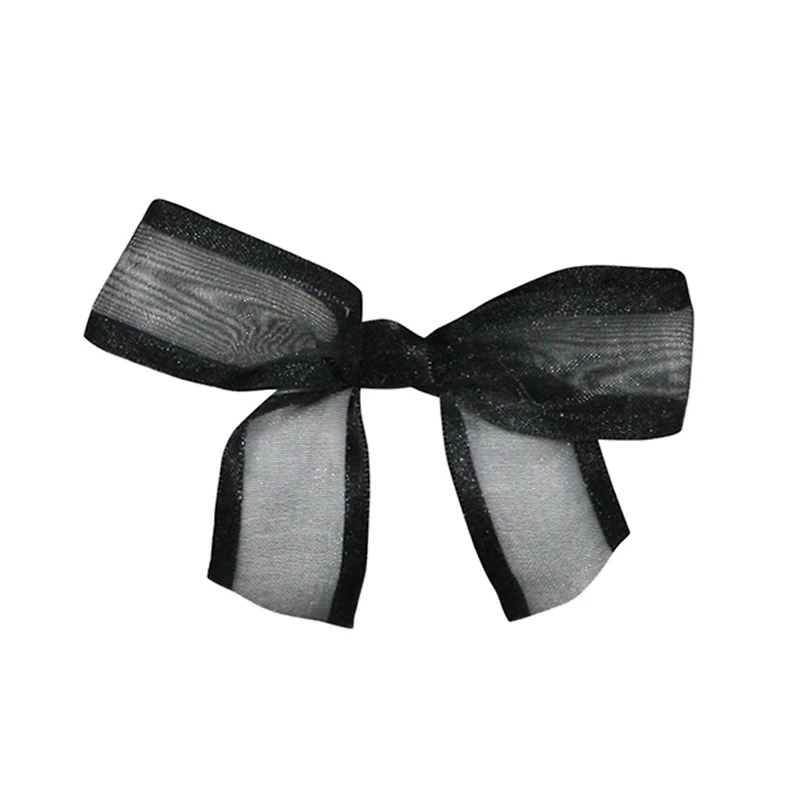 JAM Paper 7/8" Sheer Satin Edge Twist Tie Bows