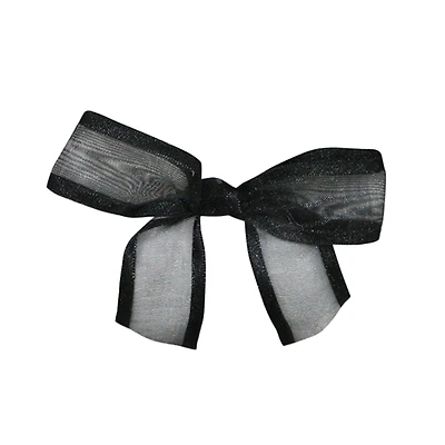 JAM Paper 7/8" Sheer Satin Edge Twist Tie Bows