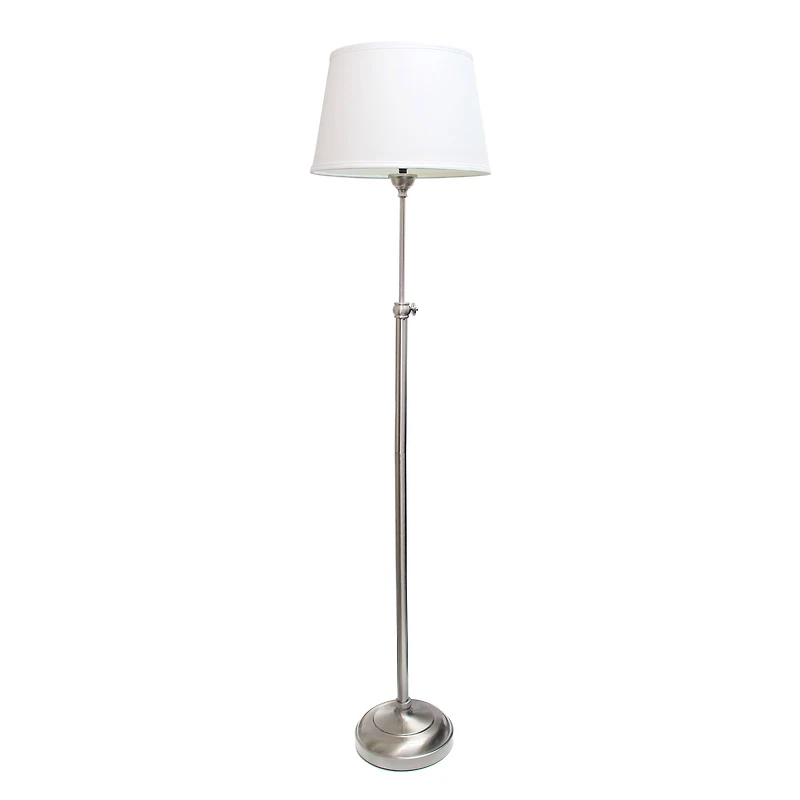 Lalia Home Brushed Nickel Extendable Lamp Set