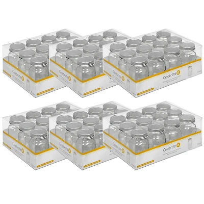 6 Packs: 12 ct. (72 total) Mini Mason Jars by Celebrate It™