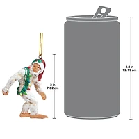 Design Toscano Bigfoot the Abominable Snowman Yeti Ornaments, 3ct.