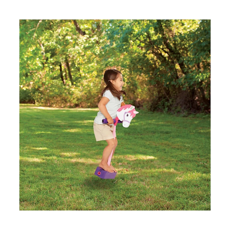 Hop & Squeak Unicorn Pogo Jumper