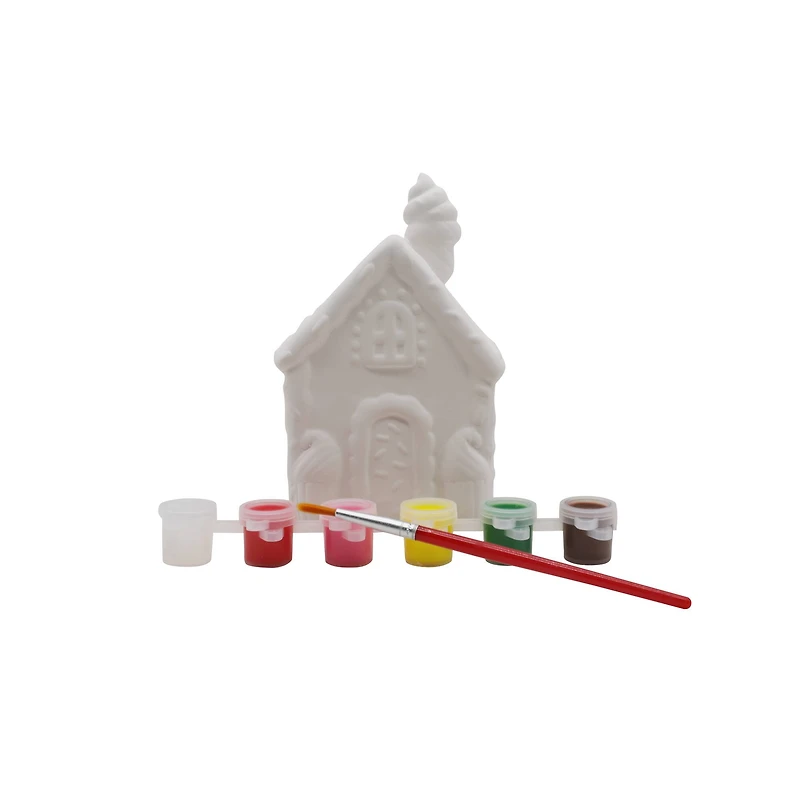 3D Ceramic Gingerbread House Kit by Creatology™