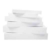 White Folded Gift Boxes Set by Celebrate It™