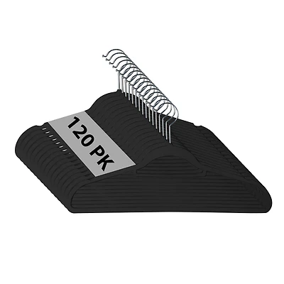 Isaac Mizrahi 17.75" Pack of Velvet Hangers