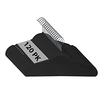 Isaac Mizrahi 17.75" Pack of Velvet Hangers