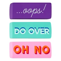 Assorted 5" Jumbo Eraser, 1pc. by Fab Finds