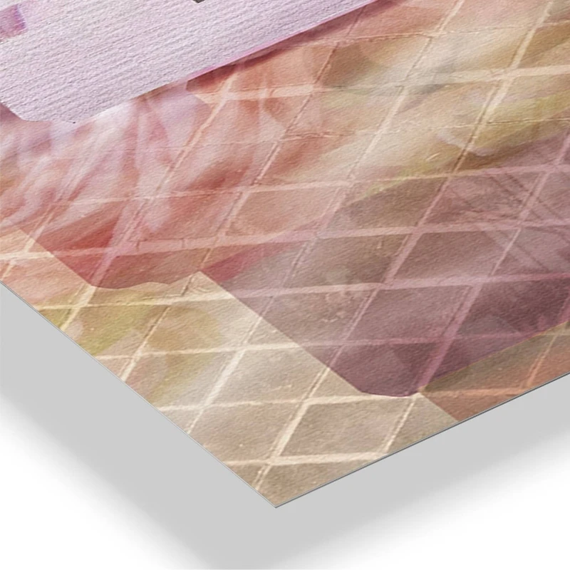 Designart Fashionista Reads Fashion 3 Panel Oversized Wall Clock