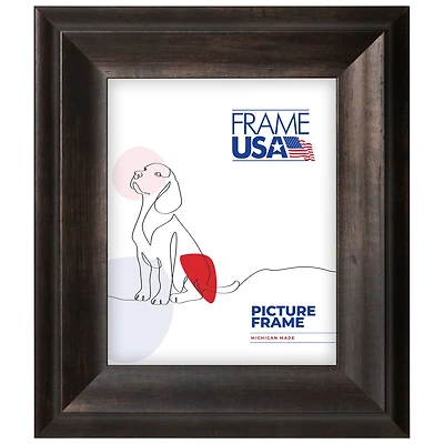 Frame USA Verona Wide Espresso Single Image Picture Frame