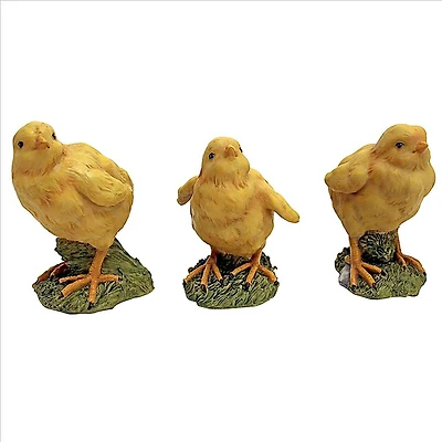 Design Toscano 5" Hatching Baby Chicks Statue Set