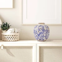 8.5" Nautical Ceramic Decorative Vase