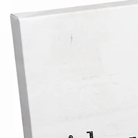 Love You Most Canvas Wall Art