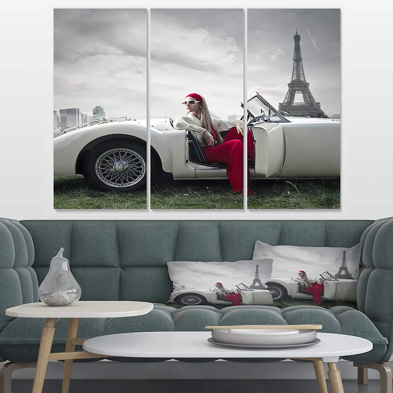 Designart - Fashion Woman in Car