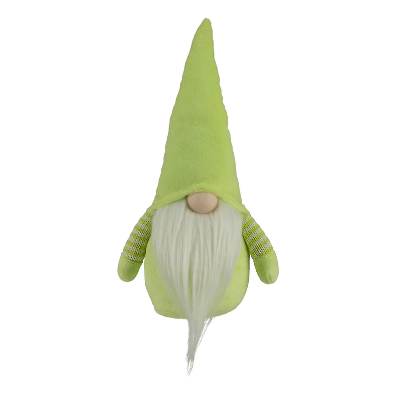 12" Lime Green Spring Gnome Decoration