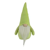 12" Lime Green Spring Gnome Decoration