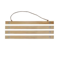 Natural Wooden Magnetic Poster Hanger by Studio Décor