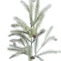 21" Flocked Green Pine & Pinecone Pick by Ashland®