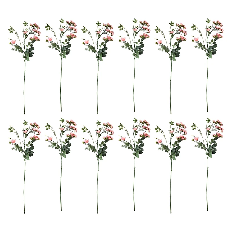 12 Pack: Pink Kate Rose Spray by Ashland®