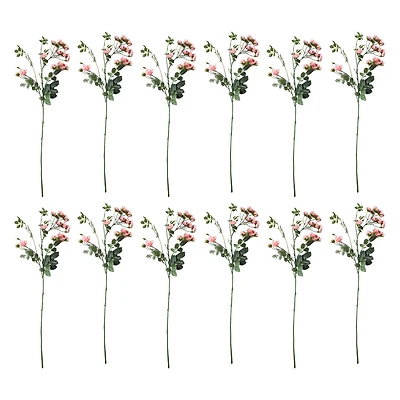 12 Pack: Pink Kate Rose Spray by Ashland®