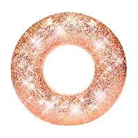 PoolCandy Glitterfied® Rose Gold Jumbo Pool Tube