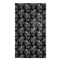 102" Floral Skulls Tablecloth