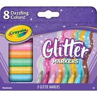 Crayola® Glitter Markers, 3 Packs of 8